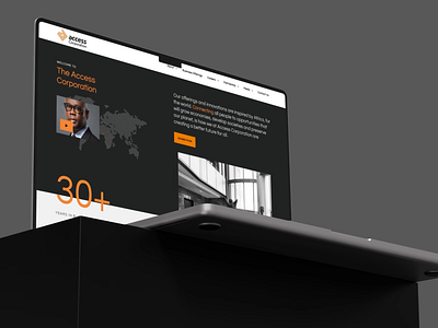 The Access Corporation access corporation access holdings africa animated banking branding corporation design finance graphic design investor lagos landing page motion nigeria nigerian ui uiux ux website