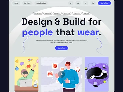 Xboring Lab. - Agency website agency design hero revamp ui ux website