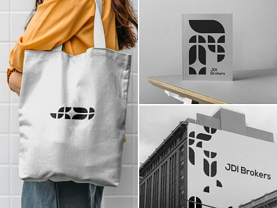 Modern Branding for JDI advertising brand book brand development brand identity brandbook branding brokerage brokers corporate branding creative design graphic design logo design logo development logotype merch design packaging pattern shopper solar digital symbols