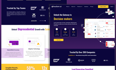 Leadzen.ai : AI Lead Generation Tool Website ai tool ai tool ui ai tool website ai tool website ui data scraping lead generation website lead ui product website website design