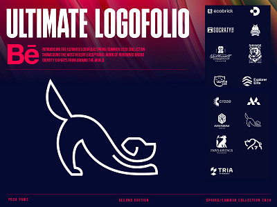 Ultimate Logofolio 2024 alex seciu animal logo branding dog logo line logo logo design logo designer logofolio pet logo vet logo veterinary logo