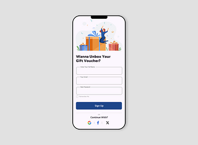Give Away Sign Up Form. #dailyuichallenge_1 dailyuichallenge 1 giveaway signupform ui uiux