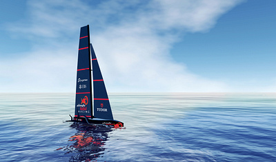 Red Bull Alinghi America's cup sailing game 3d americas cup boat game game design sailing webgl