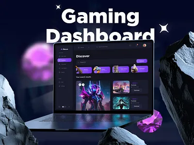 Gaming Dashboard | UI UX Case Study casino dark dashboard gambling gaming gaming dashbaord ui design ux web app web design