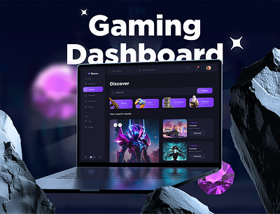 Gaming Dashboard | UI UX Case Study casino dark dashboard gambling gaming gaming dashbaord ui design ux web app web design