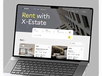 Apartment search in real estate website apartment search property search real estate real estate website real estate website design ui ux website design