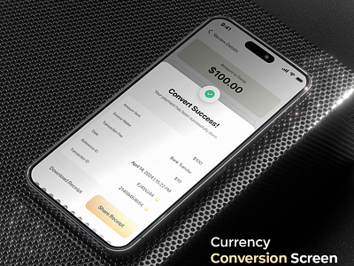 Currency Conversion Screen for Fintech App app currency eur fintech fintechapp gbp mobileapp naira ui uidesign uiux uiuxdesigner usd ux uxdesign