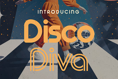 Disco Diva – Groovy Typeface retro letters