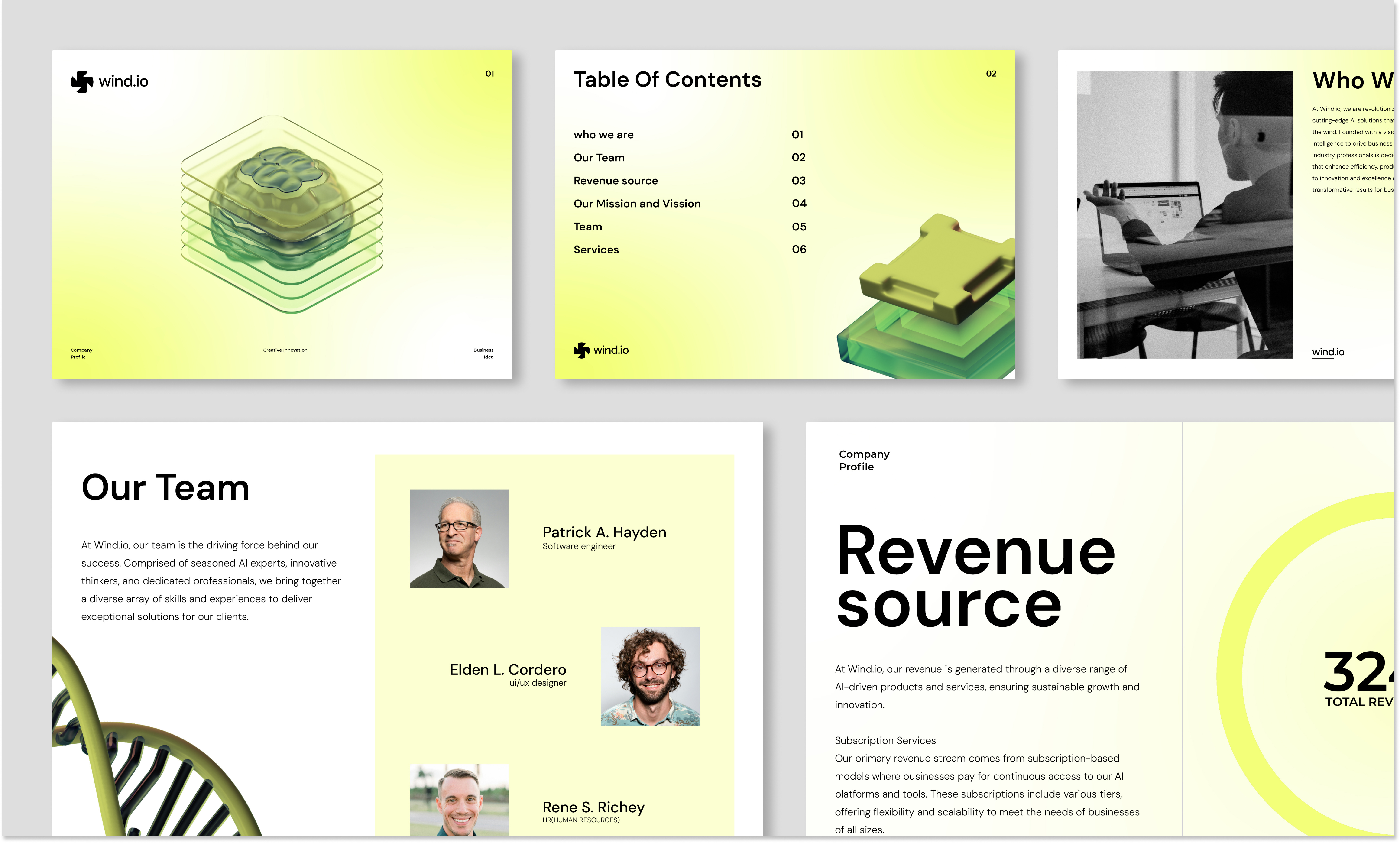 Example of I Will Make Professional Company Profile