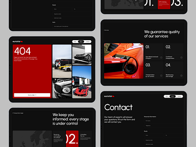 Eurostar | Website animation art direction car design ecommerce ui ux web design
