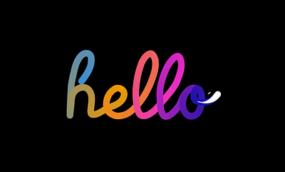 Animation text "hello" aftereffect animation animationtext animationtextaftereffect gradient motion graphics text