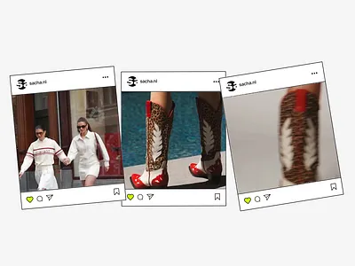 Sacha - Brand Identity 3d animation branding editorial fashion graphic design identity motion graphics ui