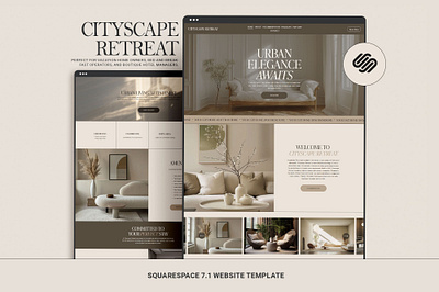 Airbnb Host Website Template - Squarespace airbnb host website bright colorful home rental website hotel website luxury website modern website property website real estate website short term rental squarespace template squarespace website venue website website design website template website theme