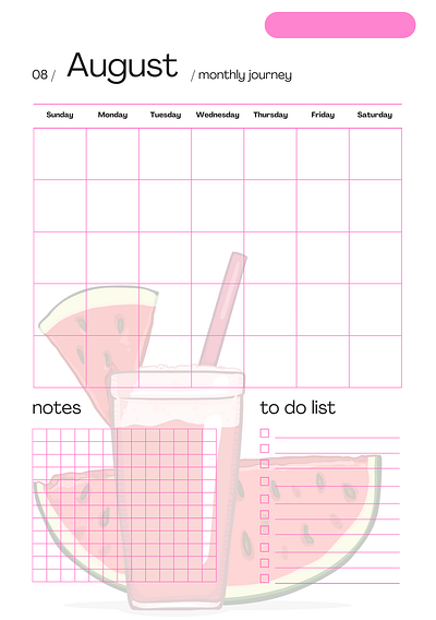 August Weekly Planner augustplanner happyplanner2024 planyourday undatedplannerfree weeklyplannerpdf