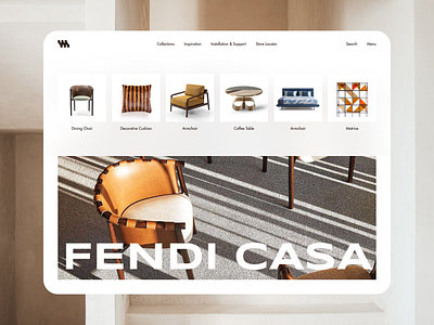 Fendi Casa - Luxury, Redefined cart check out checkout details page ecommerce ecommerce app ecommerce business home page landing page product design saas web design website