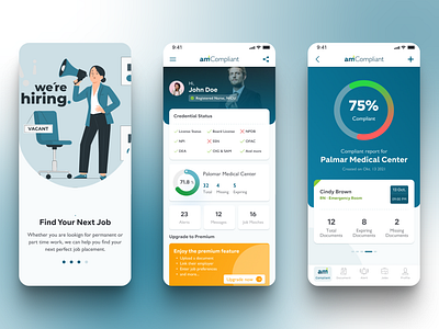 Professional Compliant Mobile Apps app design inspiration mobile app ui ux