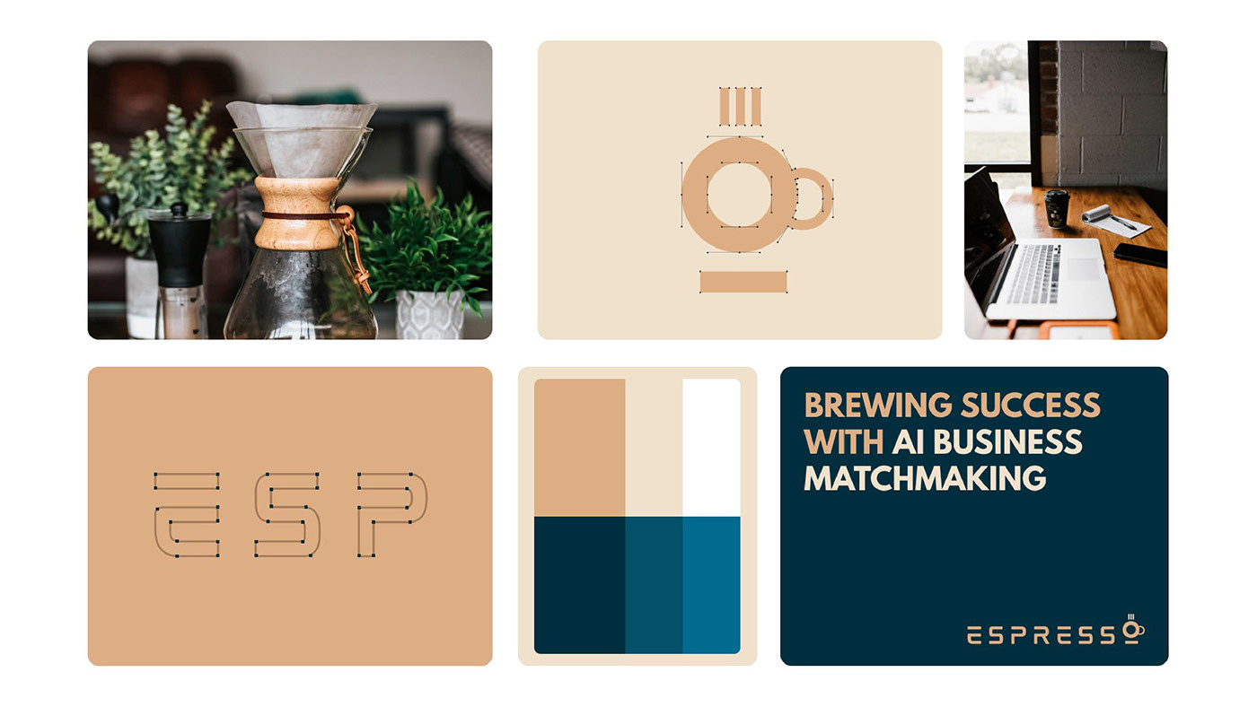 ESPRESSO - Brand Guidelines 3d animation branding graphic design logo motion graphics ui