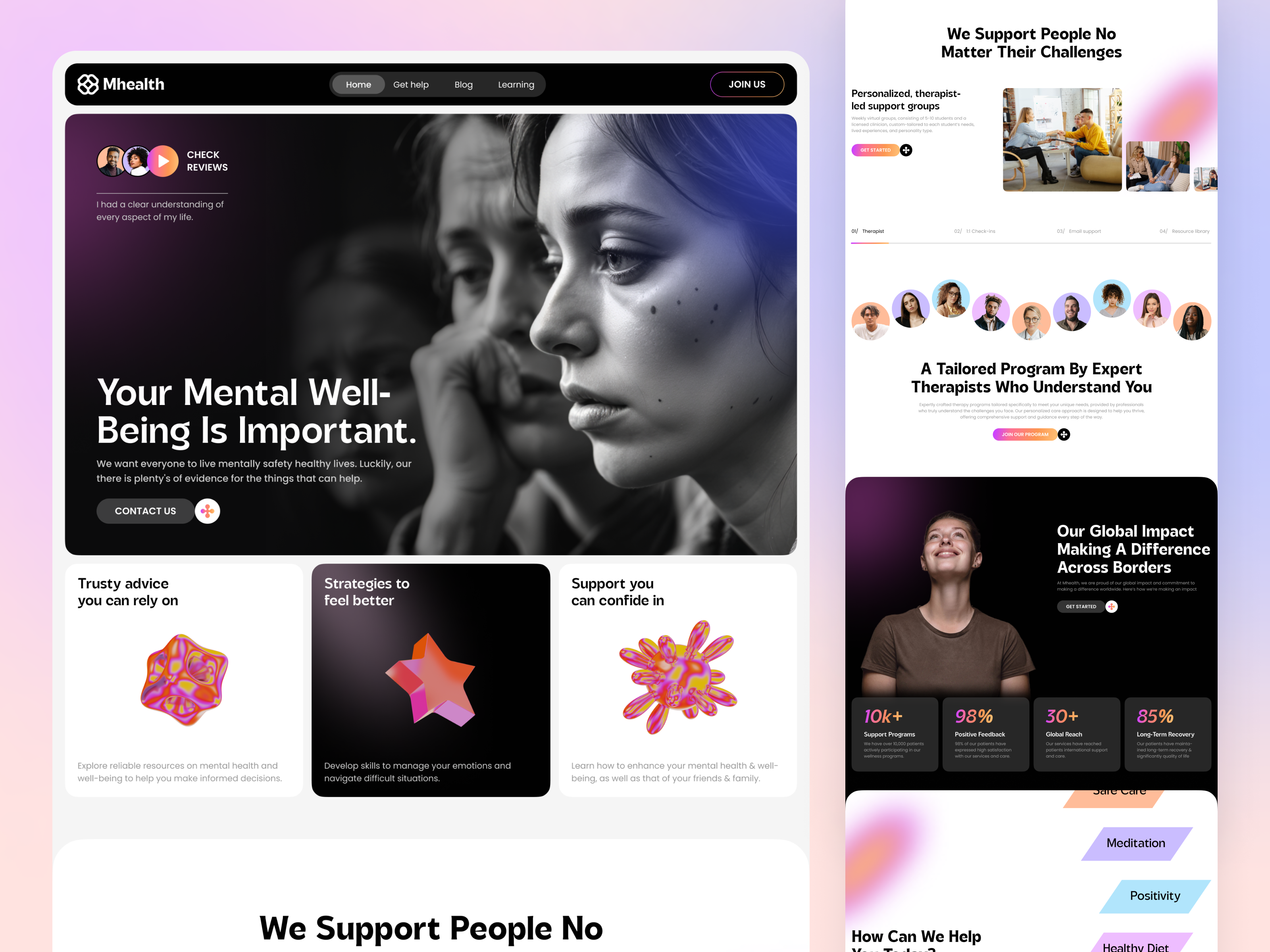 Example of Website UX/UI Redesign With Figma Tools