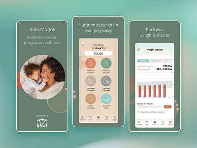 App Store Screenshots for nine.moons social media posts