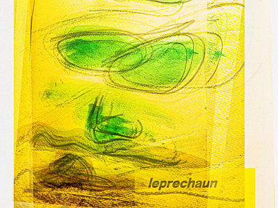 leprechaun illustration illustrator line drawing pastel photography photoshop