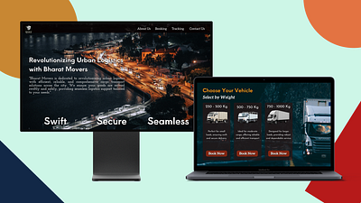Logistics & Shipping Web Design logistics shipping tracking ui ui interface uiuxdesign ux web design