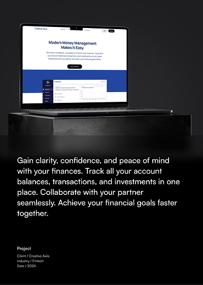 Fintech Web App UX/UI Design | Driving Growth with Design branding clean design dashboard design finance finance app finance app design finance design fintech fintech design fintech ui fintech ui design fintech website design landing page design modern design startup user experience user friendly design user interface uxui website design