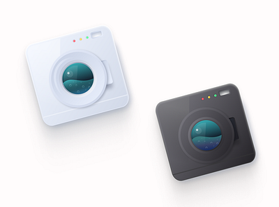 Wash- machine Icon 🫧🧼 app branding design figma graphic design icon illustration logo ui ux website