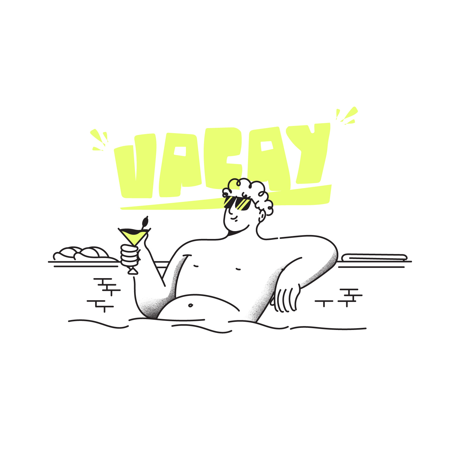 Example of Minimal Illustration Style