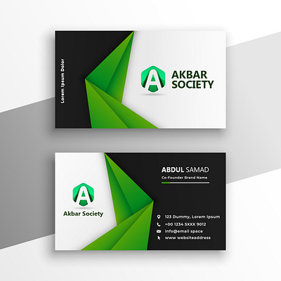 Visiting Card Design businesscard carddesign cardlayout designinspiration visitingcarddesign