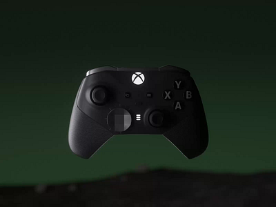 Xbox Controller 3d animation branding design gamepad motion motion graphics showreel xbox