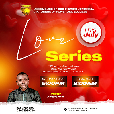 Church Flyer Design (Love Series) church design church flyer design graphic design photoshop