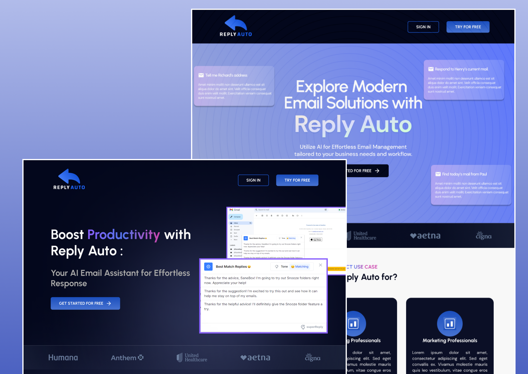 Reply Auto Website: AI Email Automation ai automation tool ai design ai email ai email automate ai email automation ui ux email automate email automation tool email automation tool design email automation ui ux email automation ux