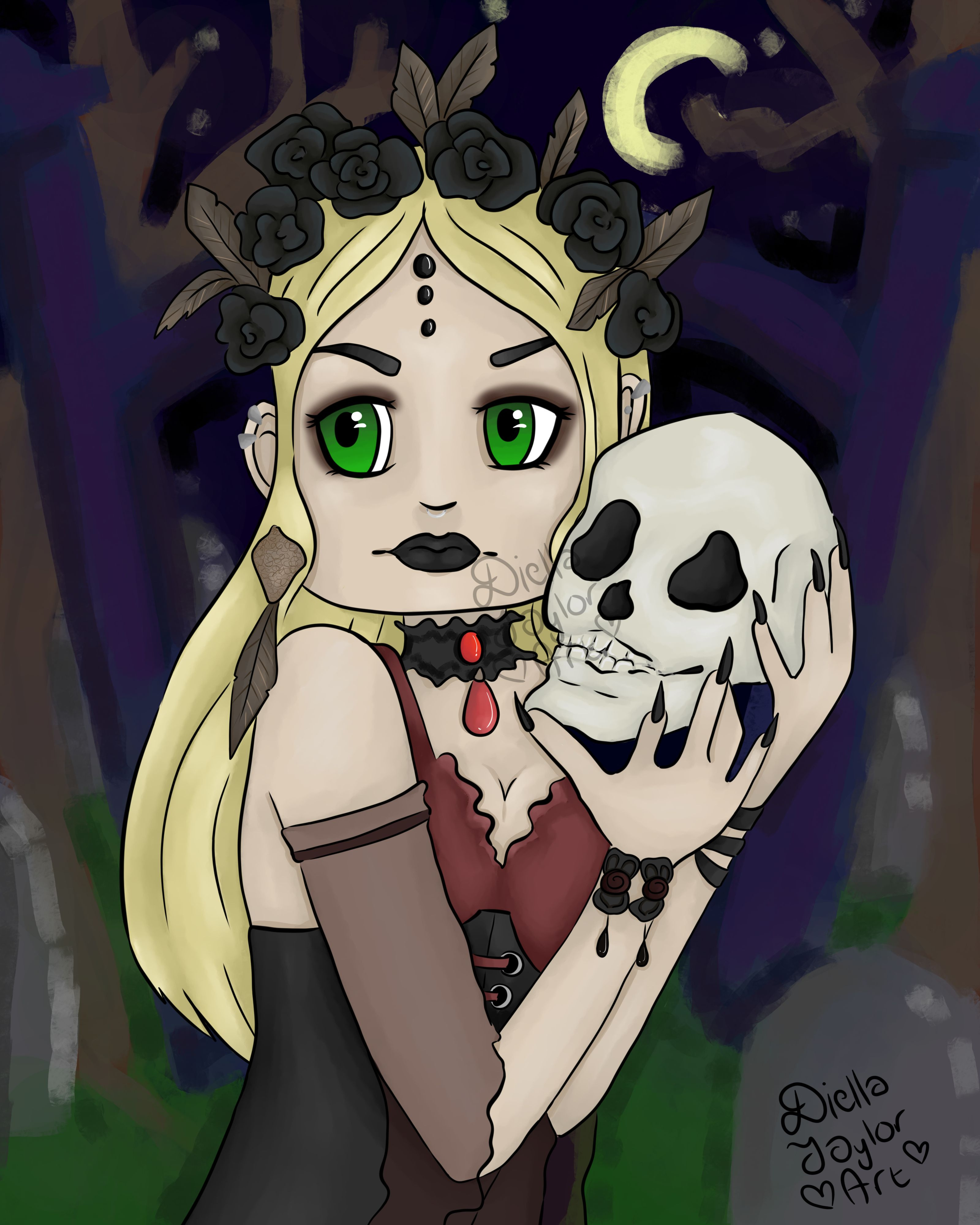 Momento Mori digital art digital illustration illustration