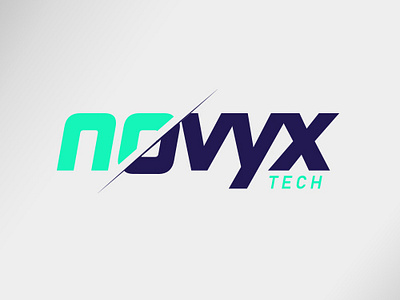 Novyx Tech Version #3 3d branding logo