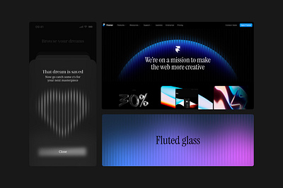 fluted glass design effects fluted fluted glass glass modern ui web design