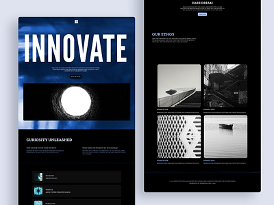 Innovate Website branding logo ui