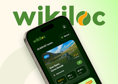 Wikiloc App ⛰️ app app design app ui exploration interface ios lifestyle app mobile app design mobile design mobile ui product design typography ui ux