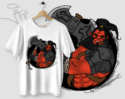 Axe T-shirt Design | Dota2 axe dota2 dota2t shirt design graphic design t shirt design