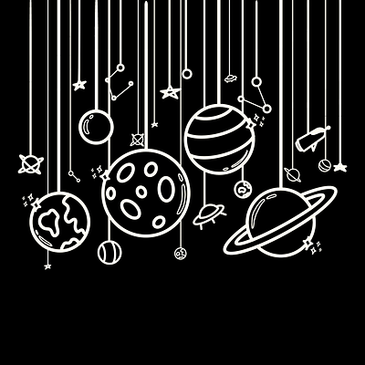 THE GALAXY STICKER DESIGN design illustration pop art sticker