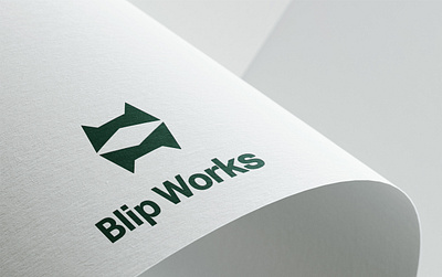 Blip Works - Brand Identity Design branding graphic design logo ui