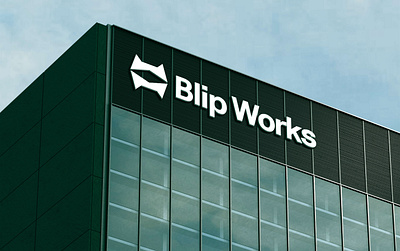 Blip Works - Brand Identity Design branding graphic design logo ui