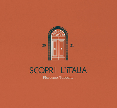 Scopri L'Italia, Event Logo animation brand design brand identity branding colour palette design event event branding graphic design illustration italian branding italy logo logo design motion graphics tuscany