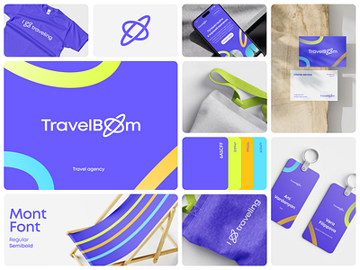 TravelBoom — Branding 3d animation app bento betboom branding color color palette design fonts graphic design identity illustration landing logo sport travel ui web