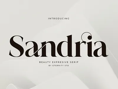 Sandria Beauty Serif aestethic beauty beauty font branding canva cosmetic design elegant fancy font freedownload freefont graphic design logo magazine modern skincare stylish typeface typography