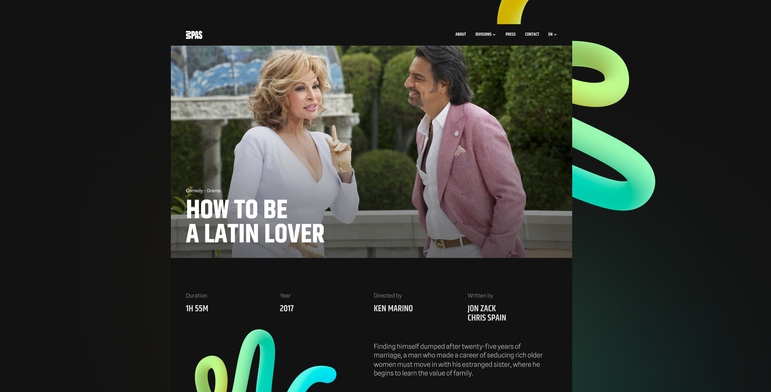 Media & Entertainment • Culturally inspired stories • 3PAS 3d shapes branding content producer figma logotype motion graphics ui design user experience user interface ux visual identity web design
