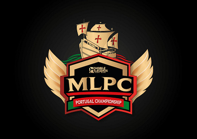 Portuguese e-sports federation - Logo MLPC Championship graphic design logo social media