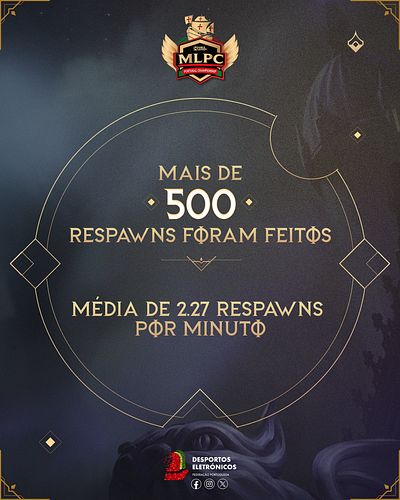 Portuguese e-sports federation-Social Media - MLPC Championship graphic design logo social media