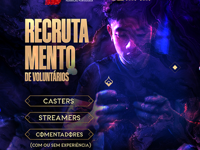 Portuguese e-sports federation Social Media - MLPC graphic design social meia