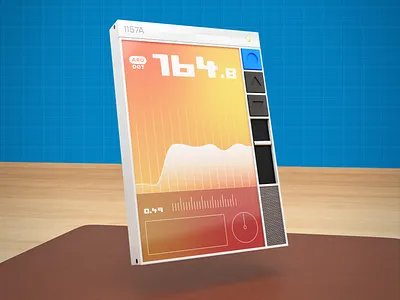 Abstract Device 3d abstract after effects blender concept device handheld motion graphics portable render