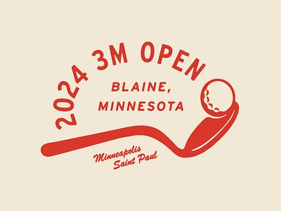 2024 3M Open 3m open golf graphic design illustration illustrator merch merchandise midwest minneapolis minnesota pga retro saint paul shirt design sport st paul t shirt twin cities vector vintage